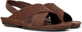 Camper Right Isla Slingback Sandal in Medium Brown at Nordstrom, Size 40