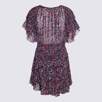 Isabel Marant Womens Dresses Pink -blue _vi /blue