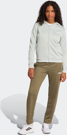 adidas adidas Sportswear W LINEAR TS 2 Stk. zweiteiliges Set, f&uuml;r Laufen, aus Polyester, mit Rippb&uuml;ndchen