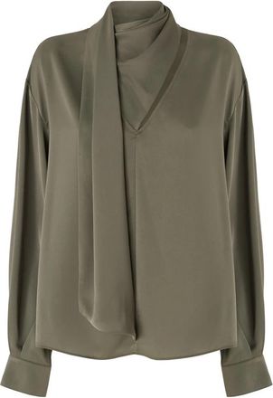 Pinko Blouses - Dames - Blouses - Groen - S - Overhemden