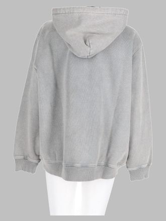 Msgm Printed Cotton Sweatshirt - Gray