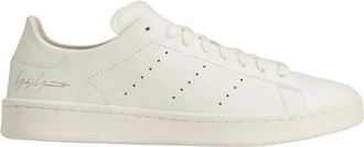 Yohji Yamamoto Schoenen, Heren, Wit, 41 1/3 EU, Leer, Stan Smith Trainers