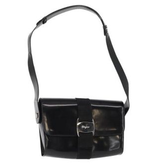 Ferragamo Pre-owned Nylon Shoulder Bag - - Pre-owned - Donna - Nero - ONE SIZE