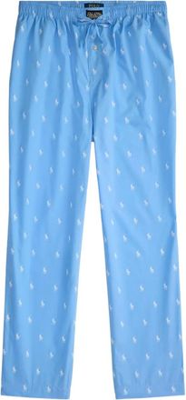 Polo Ralph Lauren Pyjamabroek met logopatroon - Blauw