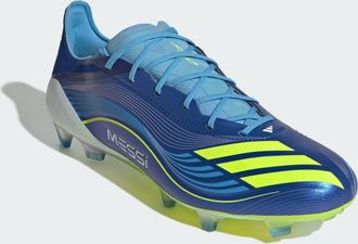 adidas adidas Performance Unisex F50 Messi Elite Firm Ground Boots - Dark Blue - Size UK 7.5
