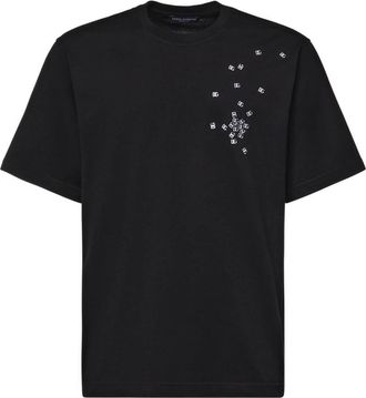 Dolce & Gabbana T-shirt - Heren - T-shirts - Zwart - 2XL - Tops