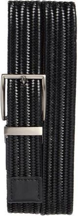 Ted Baker Reversible Braided Leather Belt in Reversible Black/brown at Nordstrom Rack, Size 34