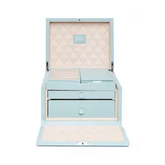 Rapport London Charlotte Jewelry Box in Turquoise at Nordstrom