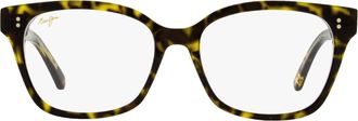 Maui Jim MJO2231 Rectangular Acetate Eyeglasses - Tortoise