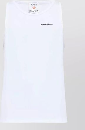 Casablanca ribbed tank top