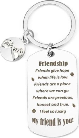 Generic 3D Poem Keyring - Best Friend Gift for Sister, Daughter, Birthday & Celebrations