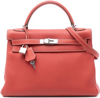 Herm&egrave;s Pre-owned Hermes Clemence Kelly II Retourne 32 Ladies B2W2BJQ6T6THZS5P