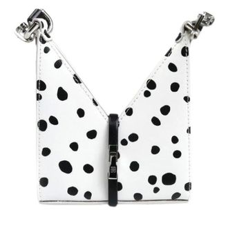 Givenchy Pre-owned Mini Bags, female, White, Size: ONE SIZE Pre-owned Cut Out Micro Leather 2way Shoulder Bag