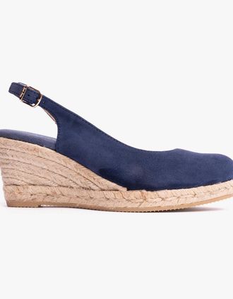 Toni Pons Womens Toni Pons BREMEN Womens Espadrilles Navy - Blue - Size: 5
