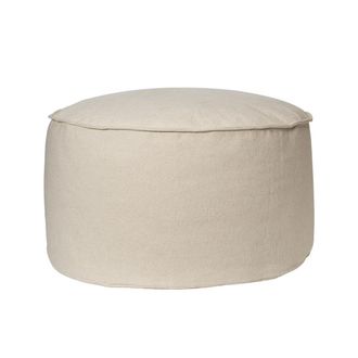 Ferm Living Aun Pouf &Oslash; 80 x H 40 cm, off-white