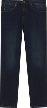 HUGO BOSS Heren, Jeans, Blauw, Maat: W34 L32 Katoen