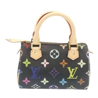 Louis Vuitton Pre-owned Canvas Mini Bag - unisex - Louis Vuitton Vintage - Vintage Mini Bags - Black - ONE SIZE - Pre-owned