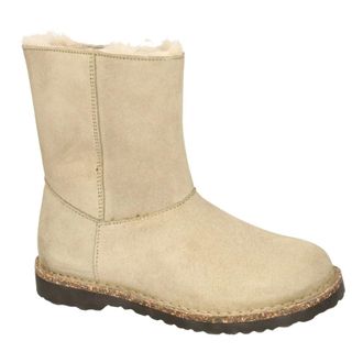 Birkenstock Uppsala Zip Shearling Regular Fit - Dames - Schoenen - Beige - Maat: 37 EU Zijde