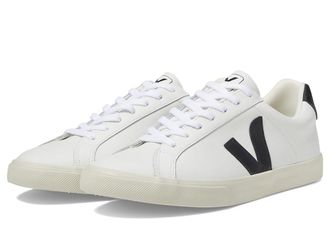 Veja Esplar Logo Mens Shoes Extra White/Black : 11.5 M, Leather