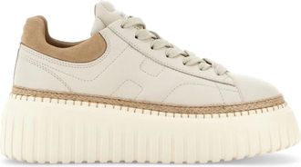 Hogan Beige Sneakers voor Vrouwen - Dames - Sneakers - Beige - 39 EU - Schoenen