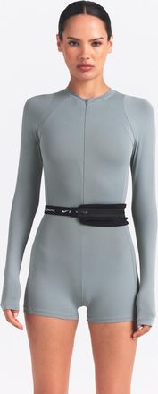 Nike Womens SKIMS Airy Long-Sleeve One-Piece in Blue | OSONS9504W-PCF