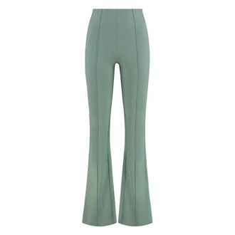 Sablyn Sablyn, Broeken, Dames, Groen, S, Bailey Pintuck Flare Legging