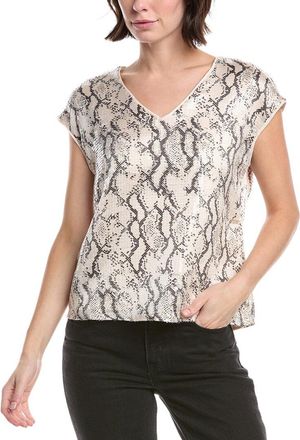 Vince Camuto Floral Sequin Top