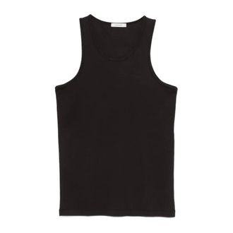 Christophe Lemaire Sleeveless Tops, male, Black, Size: XL Tank Top