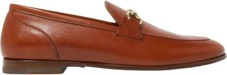 Scarosso Alessandra Cognac Loafer - Dames - Loafers - Bruin - 40 EU - Leer - Schoenen