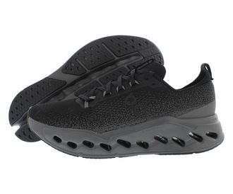 On Mens Cloudsurfer Max Road Running Shoes Black Eclipse 10 UK