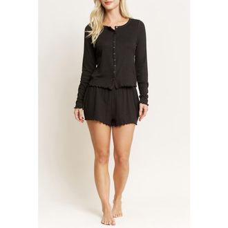 Honeydew Intimates Blissful Short Pajamas in Black at Nordstrom, Size X-Small