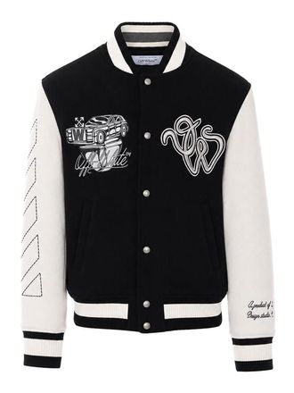 Off-white Black Bomber