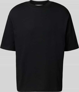 Selected Regular Fit T-Shirt aus reiner Baumwolle Modell RELAXASPEN in Black, Gr&ouml;&szlig;e XXL