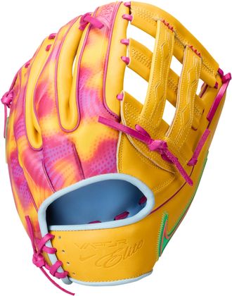 Nike Vapor Elite Ronald Acu&ntilde;a Jr. Baseball H-Web Fielding Glove (Right-Hand Throw) in Multicolor | N1014125-949