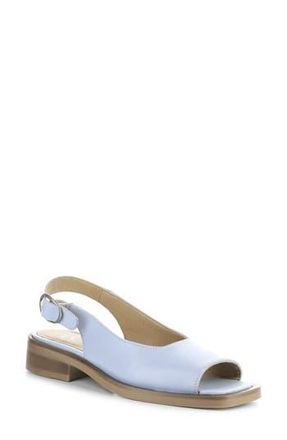 Bos. & Co. Elena Slingback Flat in Iris Cordero Leather at Nordstrom Rack, Size 10-10.5Us / 41Eu
