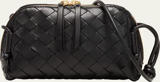 Bottega Veneta Zip Leather Pouch Shoulder Bag