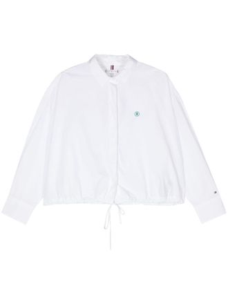 Tommy Hilfiger Camicia TH Monogram - Bianco