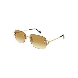 Cartier Heren, Accessoires, Geel, Maat: 57 MM Nylon