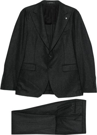 Tagliatore single-breasted suit - Black