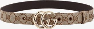 Gucci Cintura GG Marmont in tela spalmata - GUCCI - gender_Woman