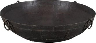 Biscottini International Antiguo Contenedor De Hierro Forjado