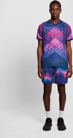 Lyle & Scott Lyle And Scott Mens Chevron Swim Shorts - Size: 33/32/32