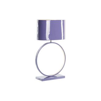 DKD Home Decor L&aacute;mpara De Escritorio - Dise&ntilde;o - Azul - Hierro - 50w - 41x20x71 Cm