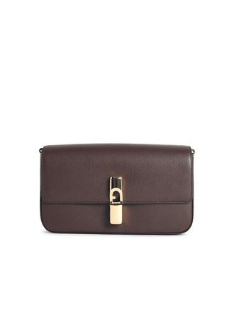 Furla Iridea S Shoulder Bag In Espresso Color Lear