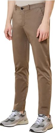 Roberto Ricci Design Cottech Chino Jo Pant - Heren - Chinos - Bruin - XL - Katoen - Broeken