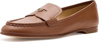 Michael Kors Jennings Loafers Womens Dress Flat Shoes Luggage : 7.5 M