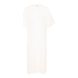 Ichi Vestido Midi - Dresses - Mujer - Blanco - S
