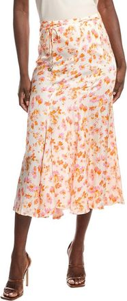 Maje Satin Skirt