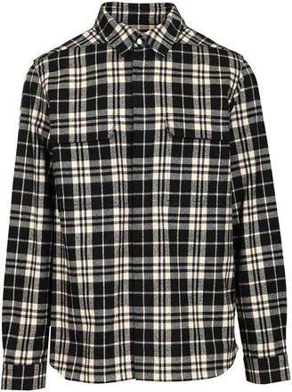Rick Owens Temple Checked Cotton Shirt