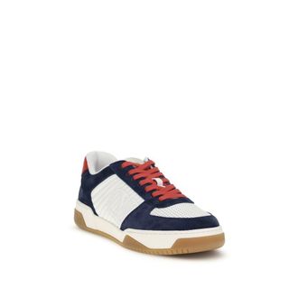Valentino Garavani Mens Multicolor Calf Leather Bos Taurus Athletic Sneakers